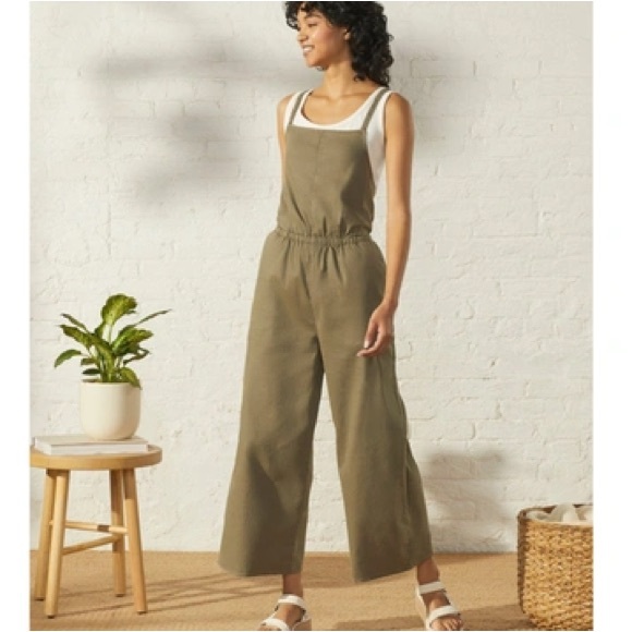 UPWEST‎ Linen Jumpsuit - Picture 1 of 7